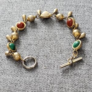 Vintage RARE Michou 22k Gold Vermeil Bracelet